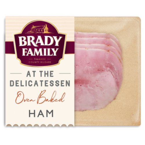 BRADY FAMILY At the Delicatessen Oven Baked Ham 120g