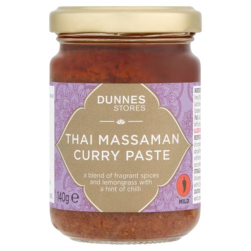 Dunnes Stores Thai Massaman Curry Paste 140g