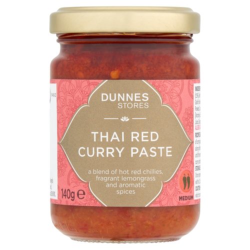 Dunnes Stores Thai Red Curry Paste 140g