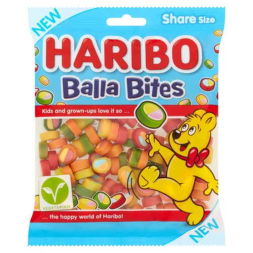 Haribo Balla Bites (140g) – SoSweet