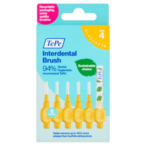 TePe 6 Interdental Brush Size 4