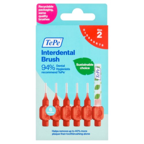 TePe 6 Interdental Brush Size 2