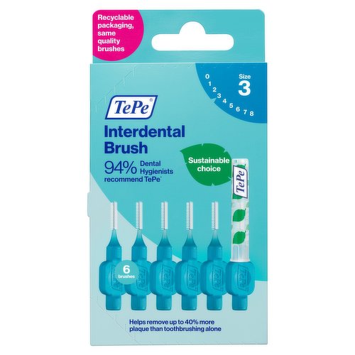 TePe 6 Interdental Brush Size 3