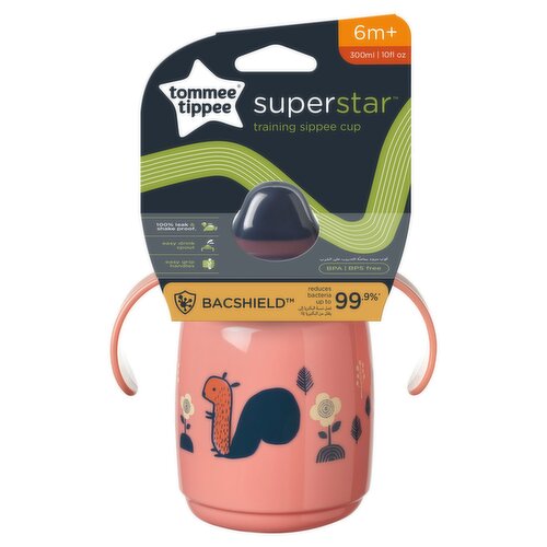 Tommee Tippee Superstar Training Sippee Cup 6m+ 300ml