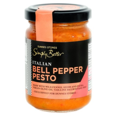 Dunnes Stores Simply Better Italian Bell Pepper Pesto 140g