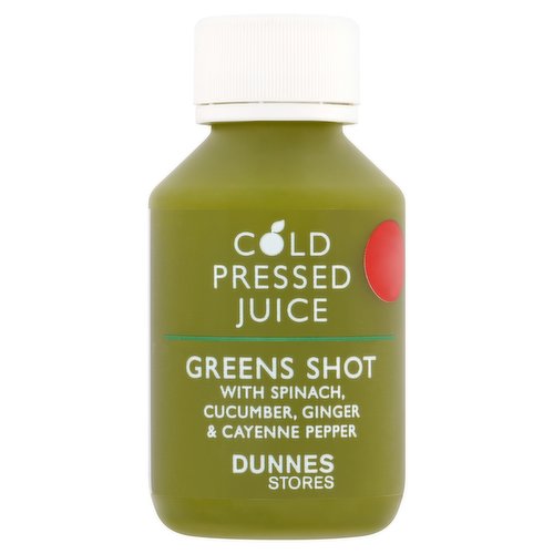 Dunnes Stores Cold Pressed Juice Greens Shot 100ml - Dunnes Stores