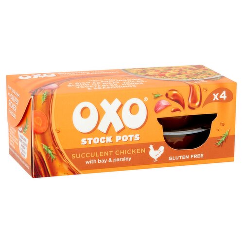 OXO Stock Pots Chicken 4 x 20g