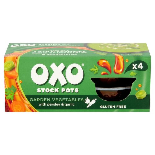 OXO Vegetable Stock Pots 4 x 20g