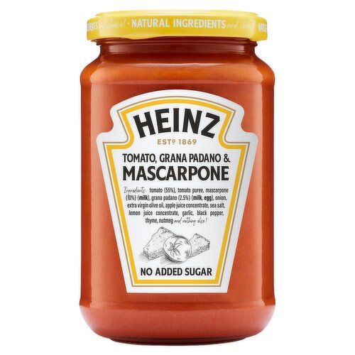 Heinz Tomato Grana Padano Mascarpone Pasta Sauce 350G