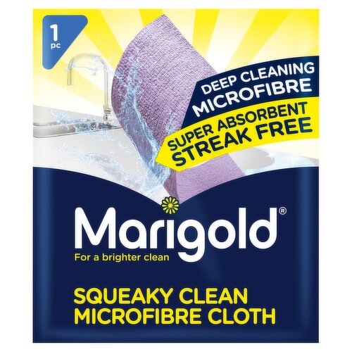 Marigold Squeaky Clean Microfibre Cloths (1 pack)