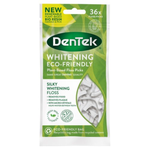 DenTek Whitening 36 Plant-Based Floss Picks