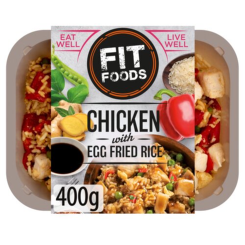 Fit Foods Chicken with Egg Fried Rice 400g
