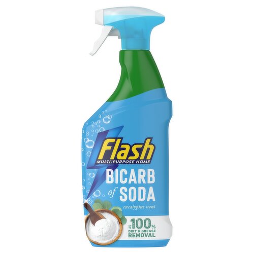 Flash Cleaning Spray Bicarbonate Soda & Eucalyptus 800ml