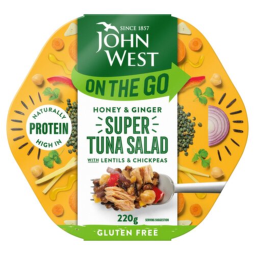 John West On the Go Honey & Ginger Super Tuna Salad 220g