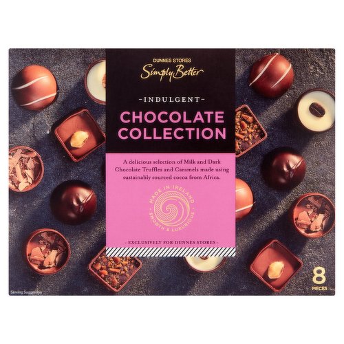 Dunnes Stores Simply Better 8 Indulgent Chocolate Collection 130g