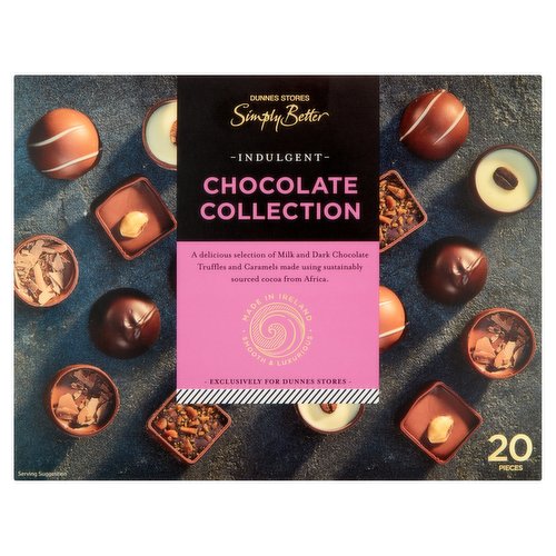 Dunnes Stores Simply Better 20 Indulgent Chocolate Collection 325g