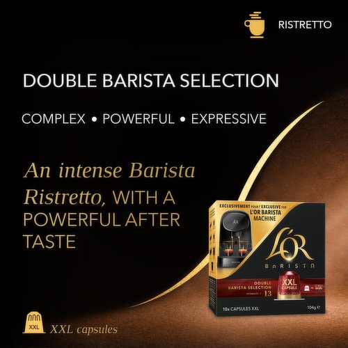 L'OR Espresso BARISTA Double Selection Intensity 13 Coffee Capsules -  Exclusive for L'OR BARISTA Coffee