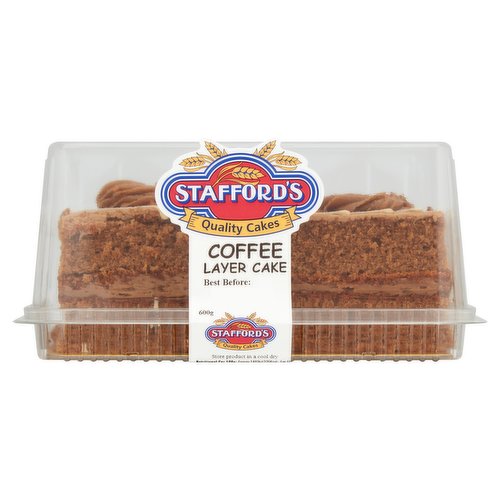 Stafford's Coffee Layer Cake 600g