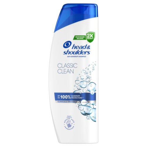 Head & Shoulders Classic Clean Anti Dandruff Shampoo 400ml for Daily Use. Cleen Feeling