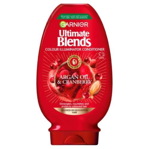 Garnier Ultimate Blends Argan & Cranberry Colour Protecting Vegan Conditioner 400ml