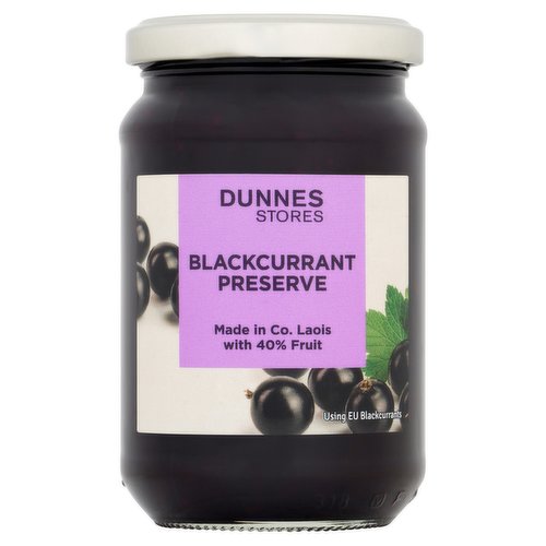 Dunnes Stores Blackcurrant Preserve 350g