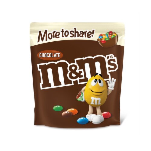 M&M's Mars Peanut Chocolate Bite Sharing Party Bag Pouch M&Ms MMs - Pack of  1 Kg