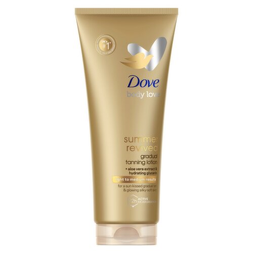 Dove Summer Revived Gradual Tanning Lotion Light to Medium 200 ml 