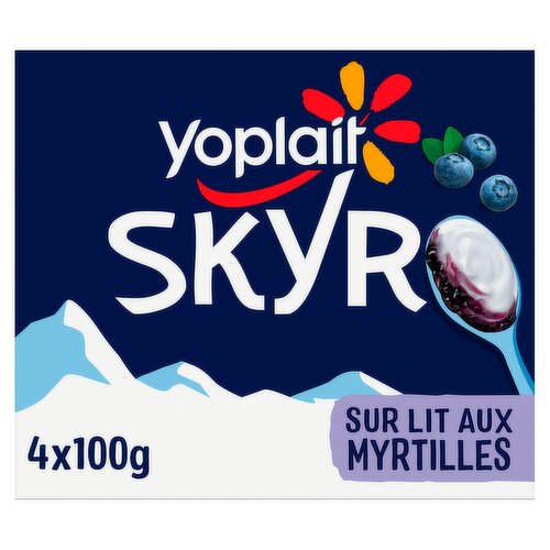 Yoplait Skyr Blueberry 4 x 100g (400g)