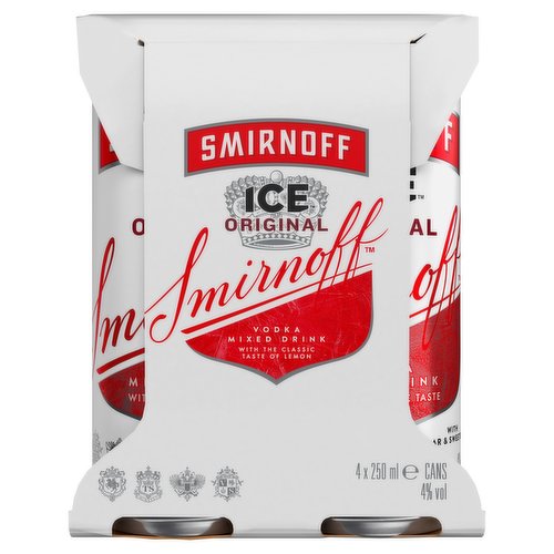 Smirnoff Ice Original 250ml 4X250ml