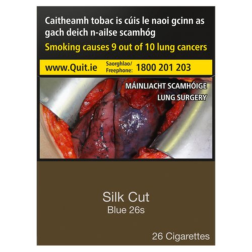 Silk Cut Blue 26 Cigarettes