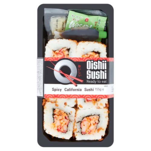 Oishii Sushi Spicy California Sushi 155g