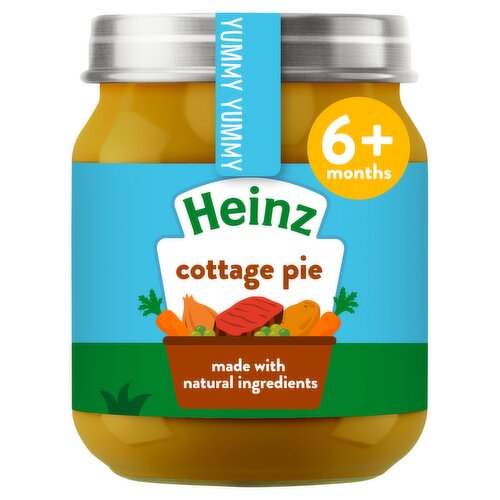 Heinz By Nature Cottage Pie 6+ Months Baby Food Jar 120g