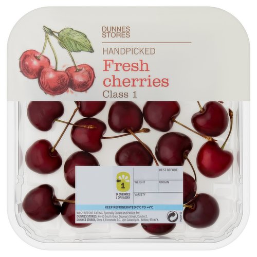 Dunnes Stores Handpicked Fresh Cherries Dunnes Stores 