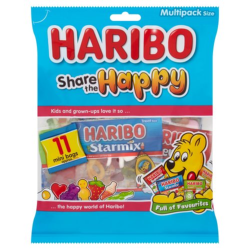 HARIBO Share the Happy Multipack Bag 176g Dunnes Stores