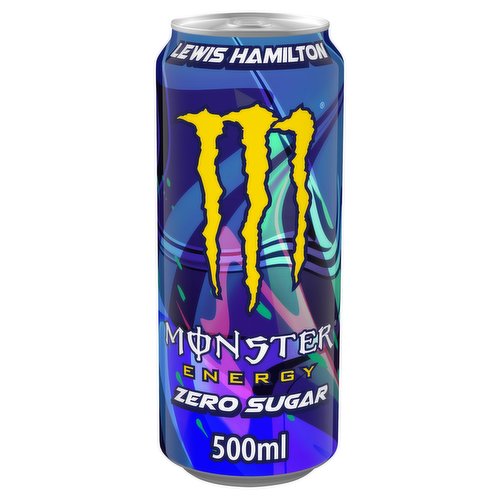 Carbonated Energy Drink with Taurine, Caffeine, L-Carnitine and B Vitamins with Sweeteners.<br/><br/><b>Nutritional Claims</b><br/>Zero Sugar<br/><br/><b>Features</b><br/>Zero Sugar<br/><br/><b>Lifestyle</b><br/>No Sugar<br/><br/><b>Pack Size</b><br/>500ml ℮<br/><br/><b>Recycling Info</b><br/>Pack - Recycle<br/><br/><br/><b>Ingredients</b><br/>Carbonated Water<br/>Acid (Citric Acid)<br/>Taurine (0.4%)<br/>Acidity Regulator (Sodium Citrates)<br/>Maltodextrin<br/>Flavourings<br/>Preservatives (Potassium Sorbate, Sodium Benzoate)<br/>Sweeteners (Sucralose, Acesulfame K)<br/>Caffeine (0.03%)<br/>Vegetable Oils (Coconut, Rapeseed)<br/>Modified Starch<br/>Vitamins (B3, B6, B2, B12)<br/>L-Carnitine L-Tartrate (0.004%)<br/>Sodium Chloride<br/>Inositol<br/>Colours (E102, E129)<br/><br/><b>Safety Warning</b><br/>HIGH CAFFEINE CONTENT. NOT RECOMMENDED FOR CHILDREN, PREGNANT OR BREASTFEEDING WOMEN OR PEOPLE SENSITIVE TO CAFFEINE (32mg/100ml). CONSUME RESPONSIBLY.<br/>
E102 and E129: MAY HAVE AN ADVERSE EFFECT ON ACTIVITY AND ATTENTION IN CHILDREN.<br/><br/><b>Storage Type</b><br/>Ambient<br/><br/><b>Storage</b><br/>Store in a cool dry place.<br/>
Best before end - see base of can for date.<br/><br/><b>Company Name</b><br/>Monster Energy UK Limited / Monster Energy Limited<br/><br/><b>Company Address</b><br/>Monster Energy UK Limited,<br/>
Unit 51,<br/>
Metropolitan Park,<br/>
Bristol Road,<br/>
Greenford,<br/>
UB6 8UP,<br/>
United Kingdom.<br/>
<br/>
Monster Energy Limited,<br/>
South Bank House,<br/>
Barrow Street,<br/>
Dublin 4,<br/>
Ireland.<br/><br/><b>Web Address</b><br/>MONSTERENERGY.COM<br/><br/><b>Return To</b><br/>(UK) Monster Energy UK Limited,<br/>
Unit 51,<br/>
Metropolitan Park,<br/>
Bristol Road,<br/>
Greenford,<br/>
UB6 8UP,<br/>
United Kingdom.<br/>
<br/>
(EU) Monster Energy Limited,<br/>
South Bank House,<br/>
Barrow Street,<br/>
Dublin 4,<br/>
Ireland.<br/>
MONSTERENERGY.COM<br/>