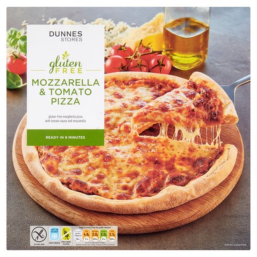 Dunnes Stores Gluten Free Mozzarella & Tomato Pizza 300g