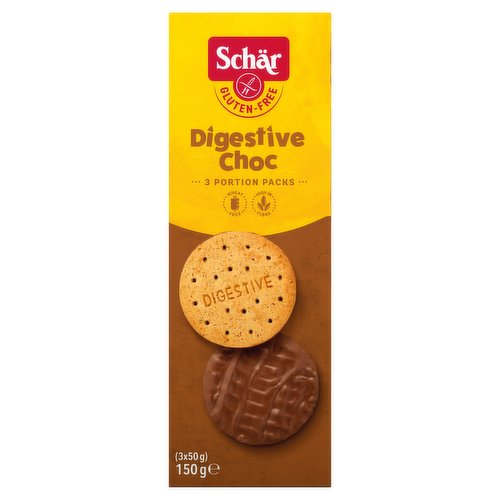 Schär Digestive Choc 3 x 50g (150g)