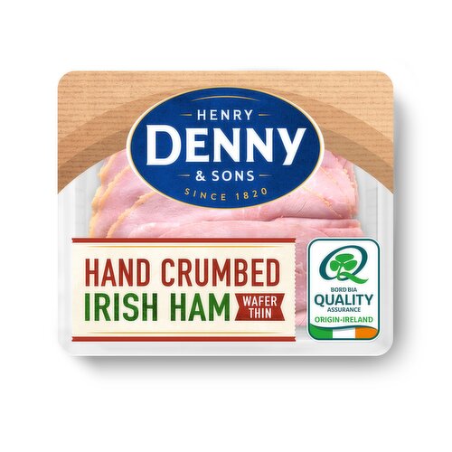 Henry Denny & Sons Slow Cooked Wafer Thin Crumbed Irish Ham 80g