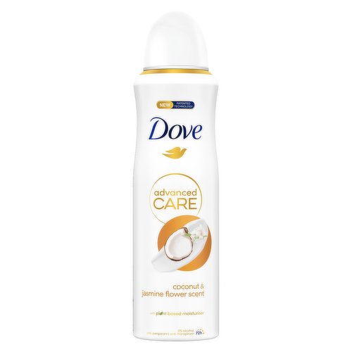 Dove Advanced Care Anti-perspirant Deodorant Spray Coconut & Jasmine Flower Scent 200 ml 