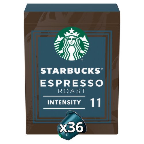 Starbucks® by Nespresso® Espresso Roast Coffee Pods X36