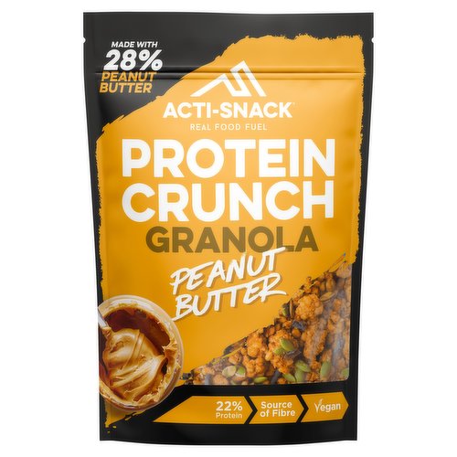 Acti-Snack Protein Crunch Granola Peanut Butter 350g