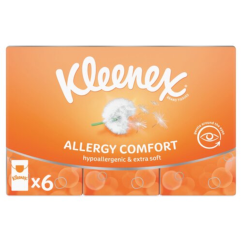 Kleenex Allergy Comfort Tissues 6 Pack