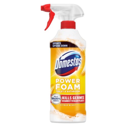 Domestos  Upside Down Spray Power Foam Citrus Blast 450 ml 