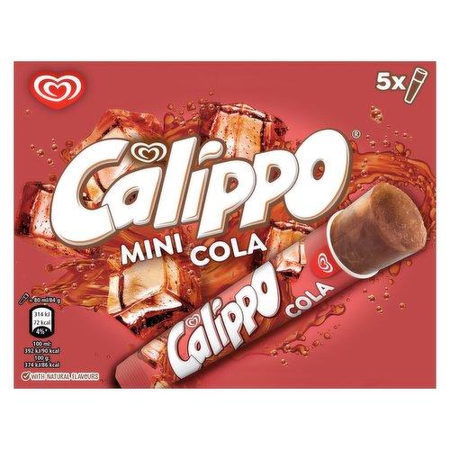 Heartbrand Calippo Ice Lolly Mini Cola 80 ml x 5 