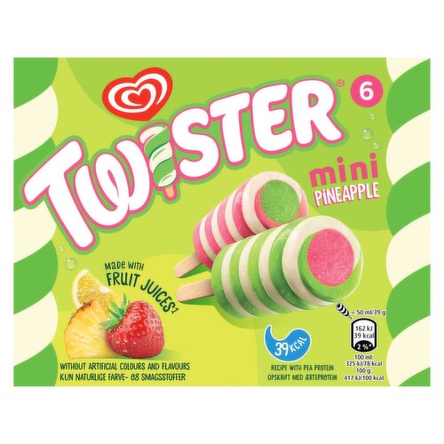 Heartbrand Twister Ice Lolly Mini 6 x 50 ml 