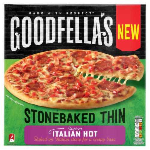 Goodfella's Stonebaked Thin Italian Hot Pizza 353g