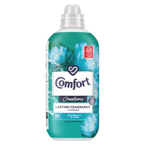 Comfort Creations Fabric Conditioner Waterlily & Lime 30 washes (900 ml) 