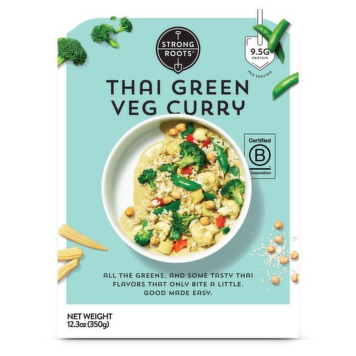 Strong Roots Thai Green Veg Curry 350g