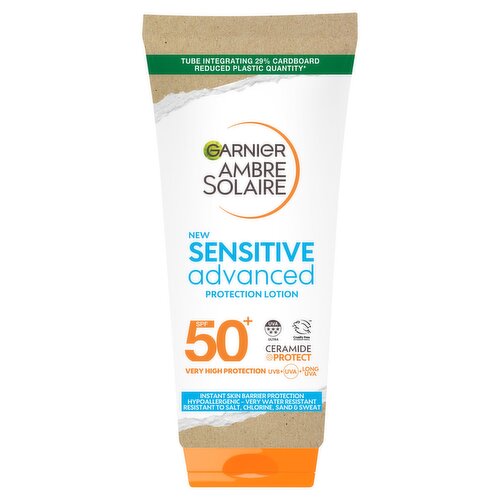 Garnier Ambre Solaire SPF 50+ Sensitive Advanced Sun Protection Cream 175ml