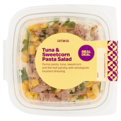 Café Sol Tuna & Sweetcorn Pasta Salad 220g